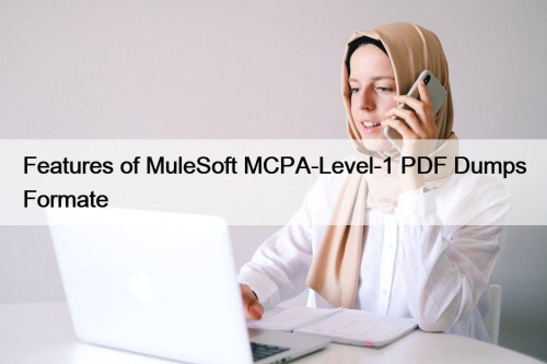 Features of MuleSoft MCPA-Level-1 PDF Dumps Formate