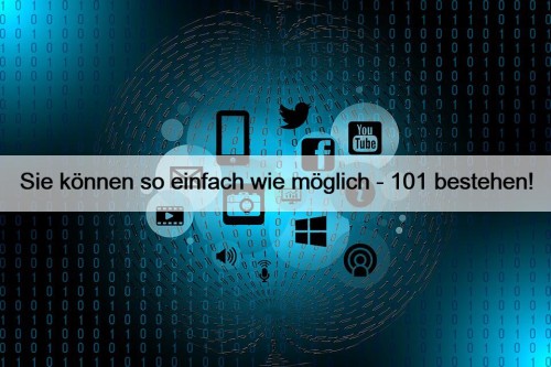 Sie können so einfach wie möglich - 101 bestehen!